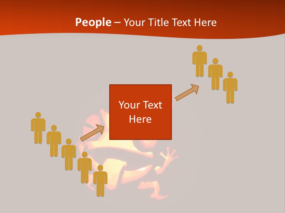 A Pumpkin With A Frog Carved Into It PowerPoint Template