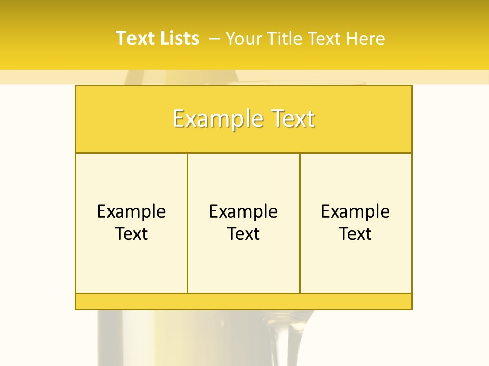 A Bottle Of Wine Next To A Glass Of Wine PowerPoint Template