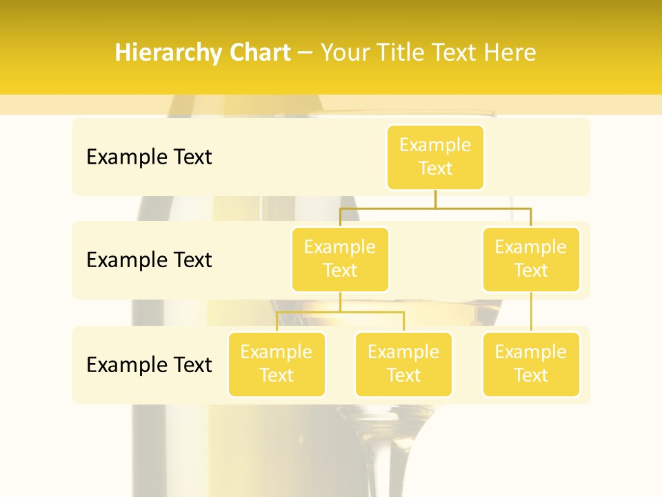A Bottle Of Wine Next To A Glass Of Wine PowerPoint Template