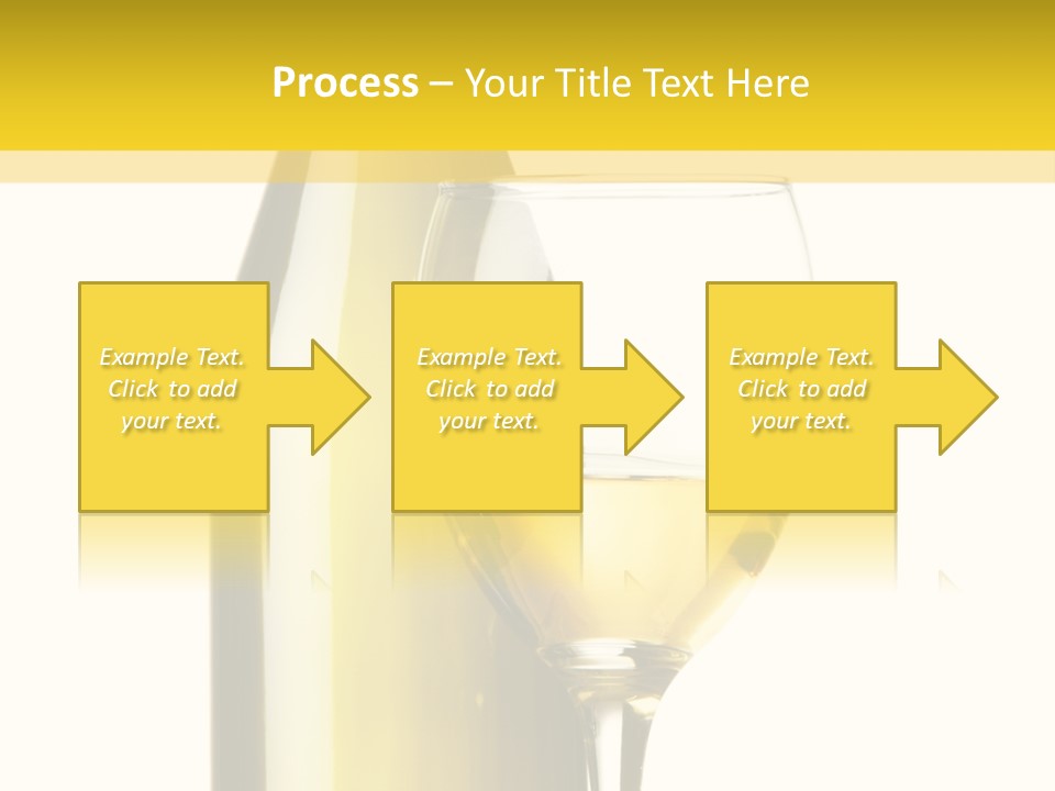 A Bottle Of Wine Next To A Glass Of Wine PowerPoint Template