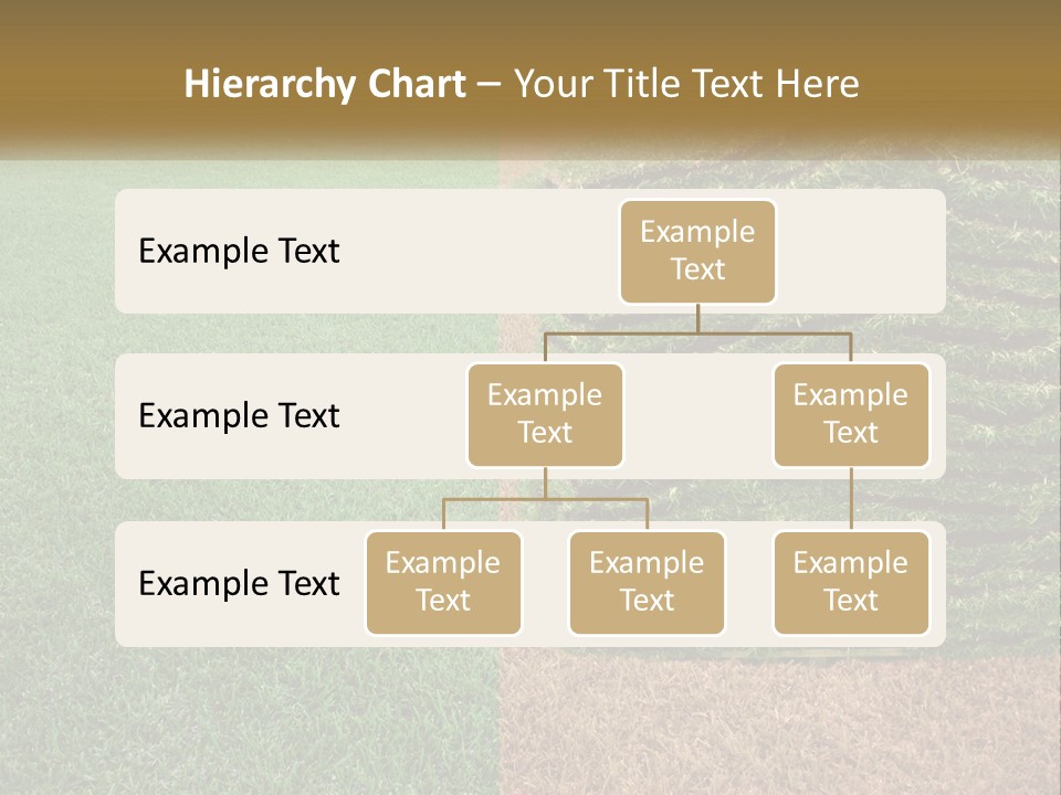 A Large Pile Of Green Grass In A Field PowerPoint Template