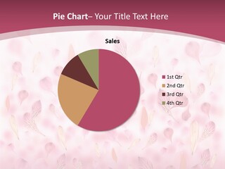 A Beautiful Pink Flower Powerpoint Presentation PowerPoint Template