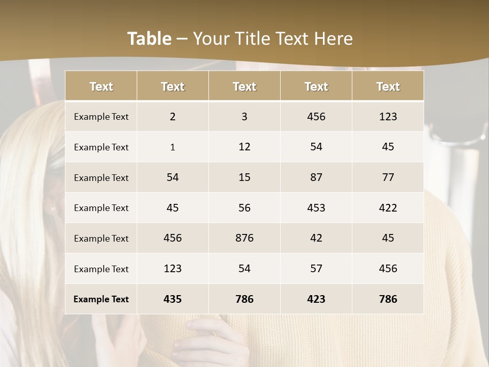 A Man And A Woman Talking In A Kitchen PowerPoint Template