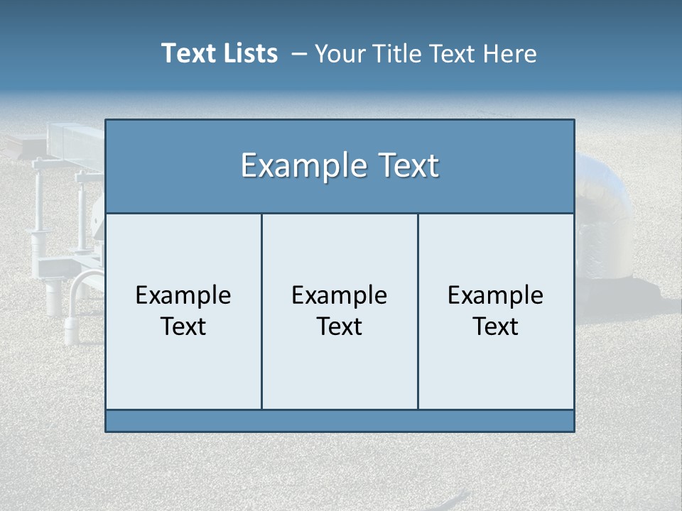 A Large Metal Object Sitting In The Middle Of A Field PowerPoint Template