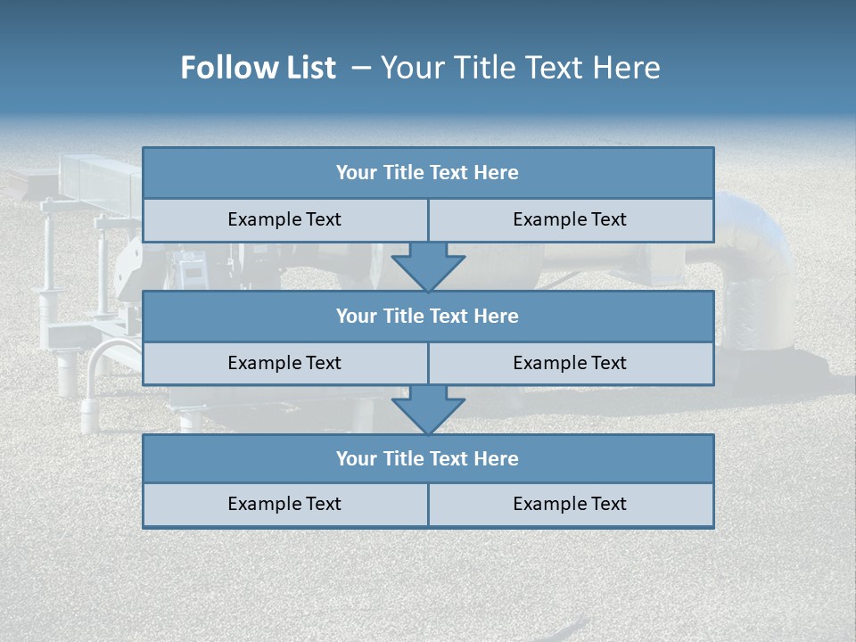 A Large Metal Object Sitting In The Middle Of A Field PowerPoint Template