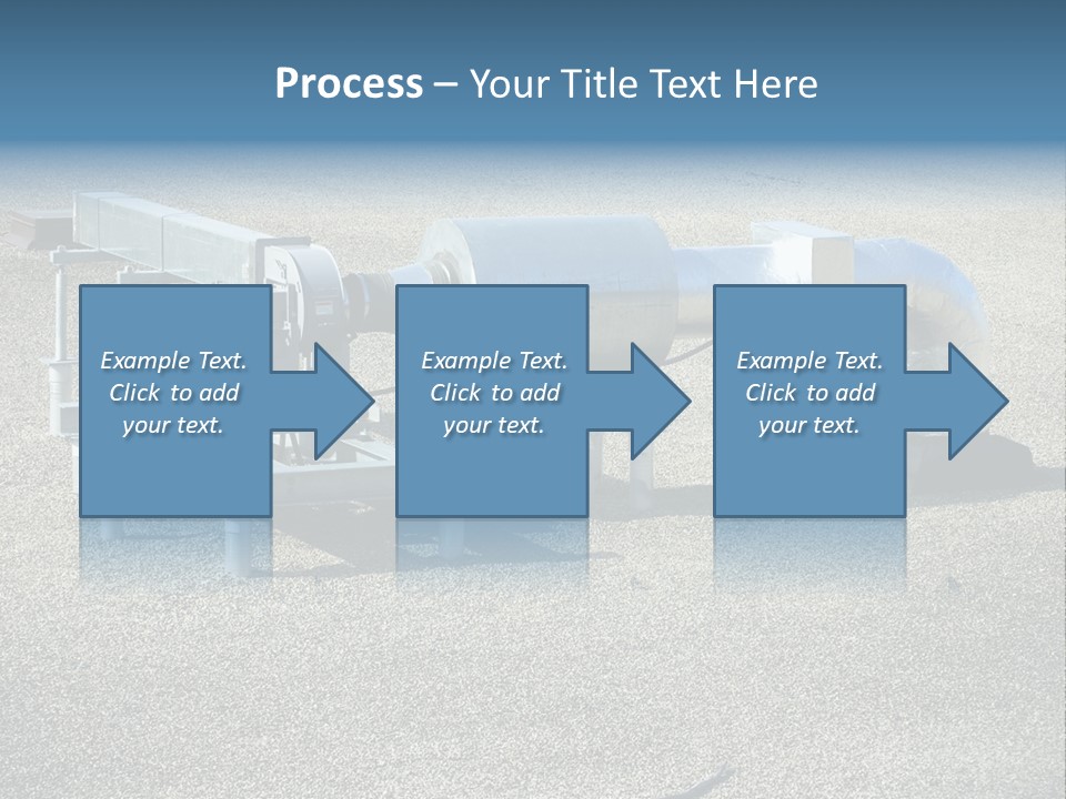 A Large Metal Object Sitting In The Middle Of A Field PowerPoint Template