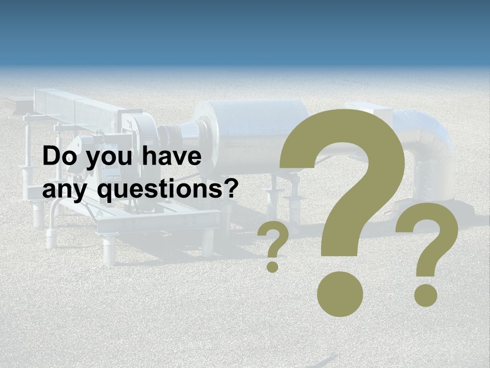 A Large Metal Object Sitting In The Middle Of A Field PowerPoint Template