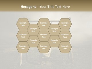 A Person Sitting On A Swing In A Field PowerPoint Template