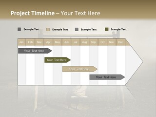 A Person Sitting On A Swing In A Field PowerPoint Template