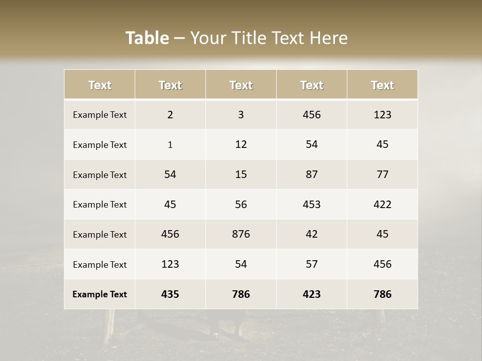 A Person Sitting On A Swing In A Field PowerPoint Template