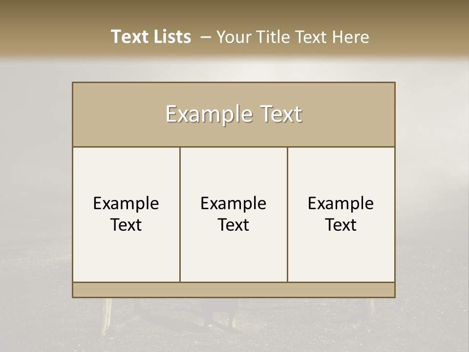 A Person Sitting On A Swing In A Field PowerPoint Template