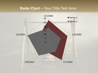 A Person Sitting On A Swing In A Field PowerPoint Template