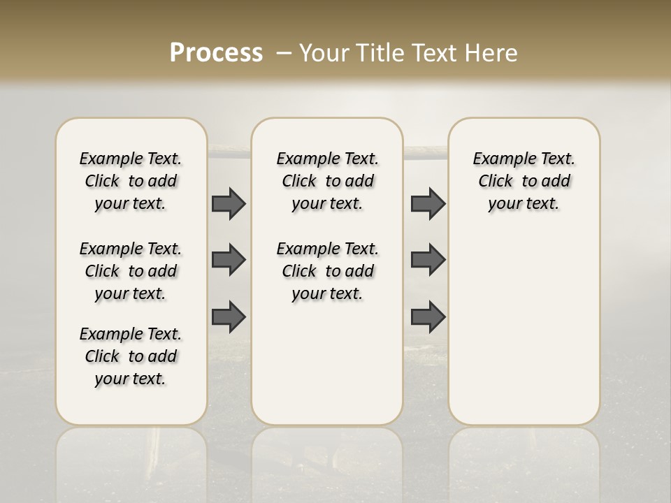 A Person Sitting On A Swing In A Field PowerPoint Template
