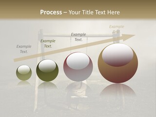 A Person Sitting On A Swing In A Field PowerPoint Template