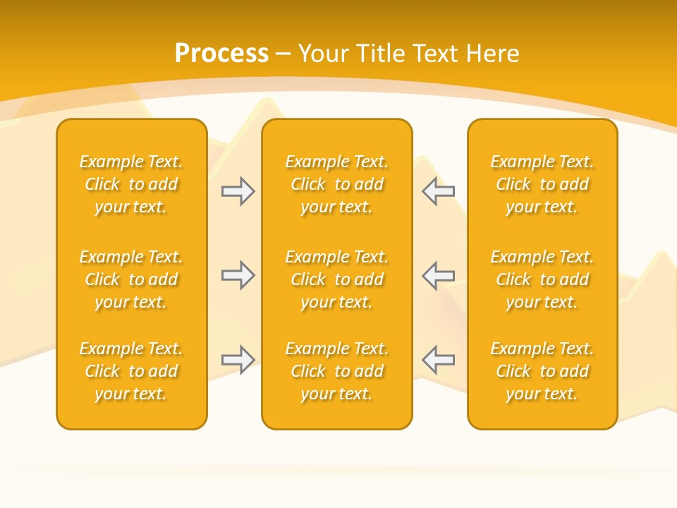 Five Yellow Stars On A White Background PowerPoint Template