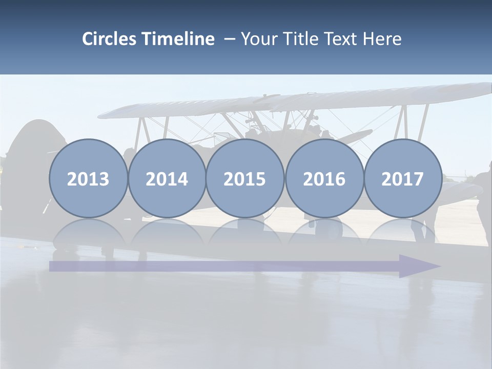 A Small Yellow Airplane Sitting On Top Of An Airport Tarmac PowerPoint Template