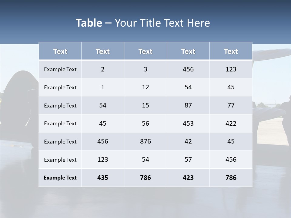 A Small Yellow Airplane Sitting On Top Of An Airport Tarmac PowerPoint Template