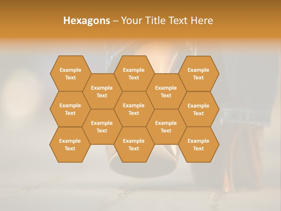 A Woman's Feet In High Heels Powerpoint Template PowerPoint Template