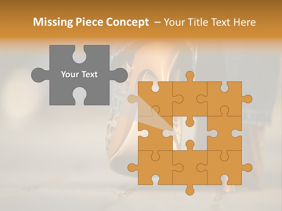 A Woman's Feet In High Heels Powerpoint Template PowerPoint Template