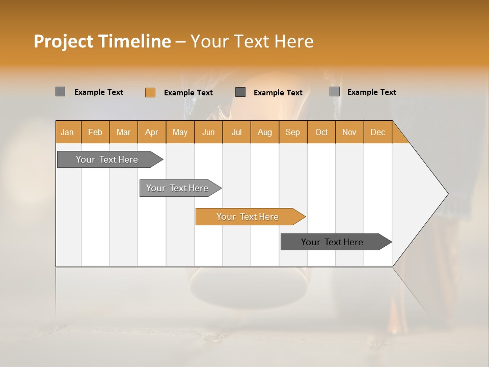 A Woman's Feet In High Heels Powerpoint Template PowerPoint Template