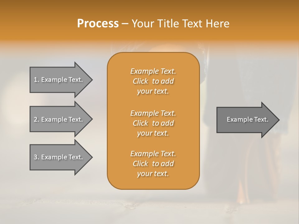 A Woman's Feet In High Heels Powerpoint Template PowerPoint Template