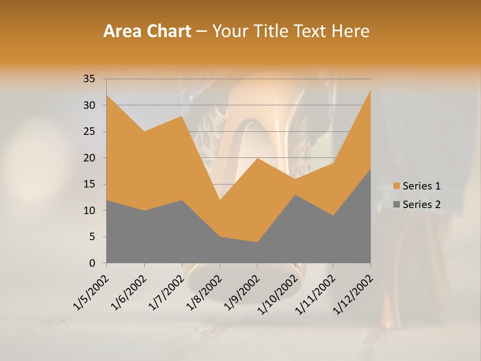 A Woman's Feet In High Heels Powerpoint Template PowerPoint Template