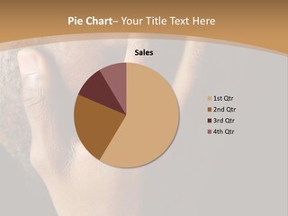 A Man With His Hands On His Face PowerPoint Template