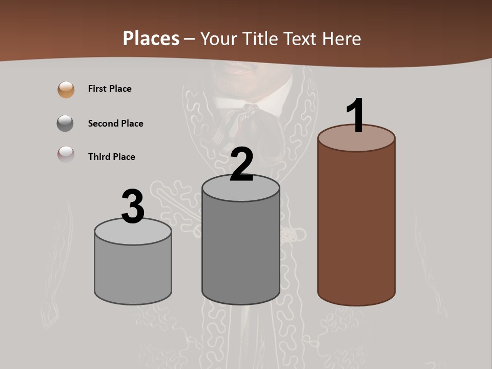 A Man Wearing A Sombrero Powerpoint Template PowerPoint Template