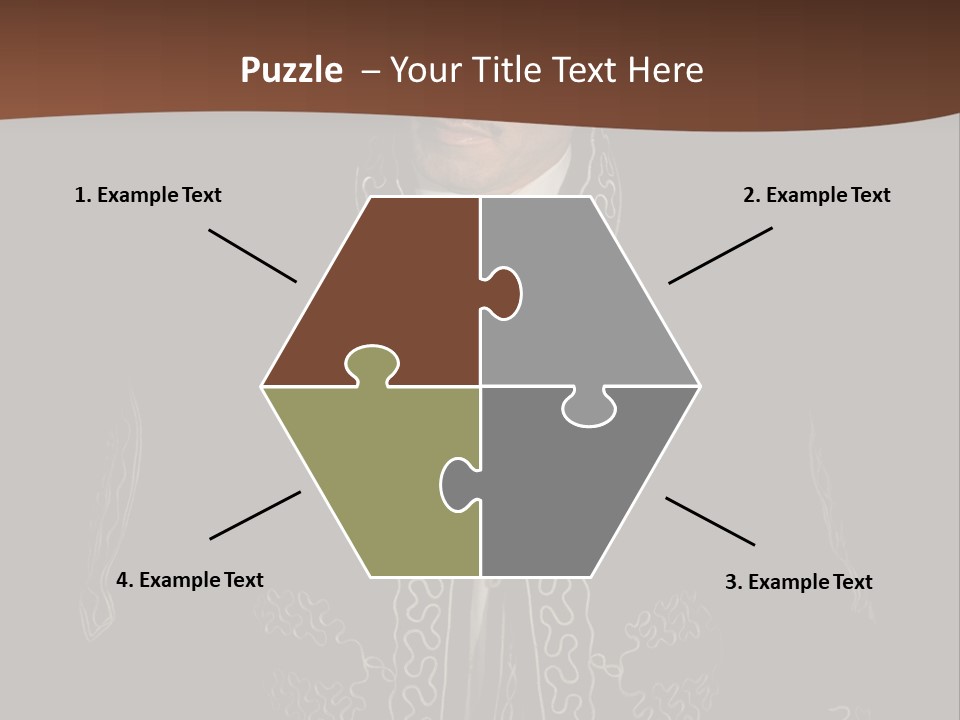 A Man Wearing A Sombrero Powerpoint Template PowerPoint Template