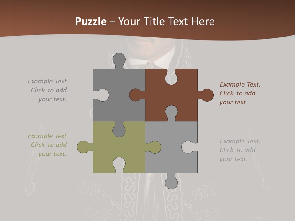 A Man Wearing A Sombrero Powerpoint Template PowerPoint Template