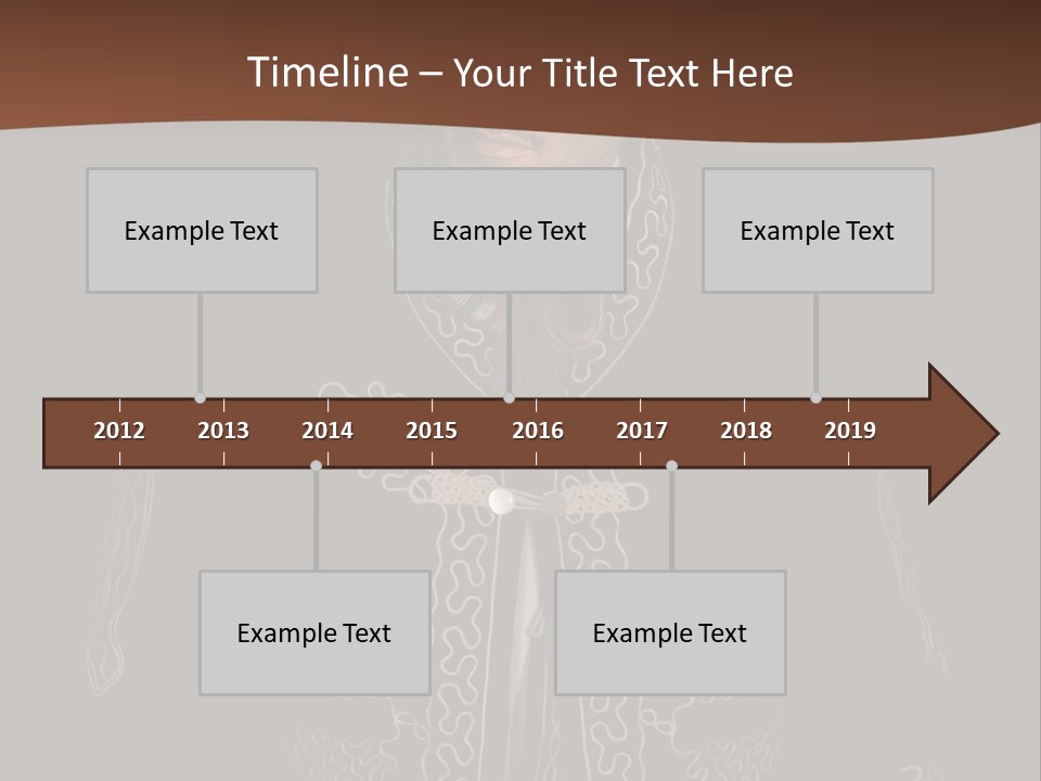 A Man Wearing A Sombrero Powerpoint Template PowerPoint Template