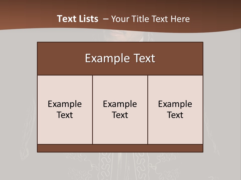 A Man Wearing A Sombrero Powerpoint Template PowerPoint Template