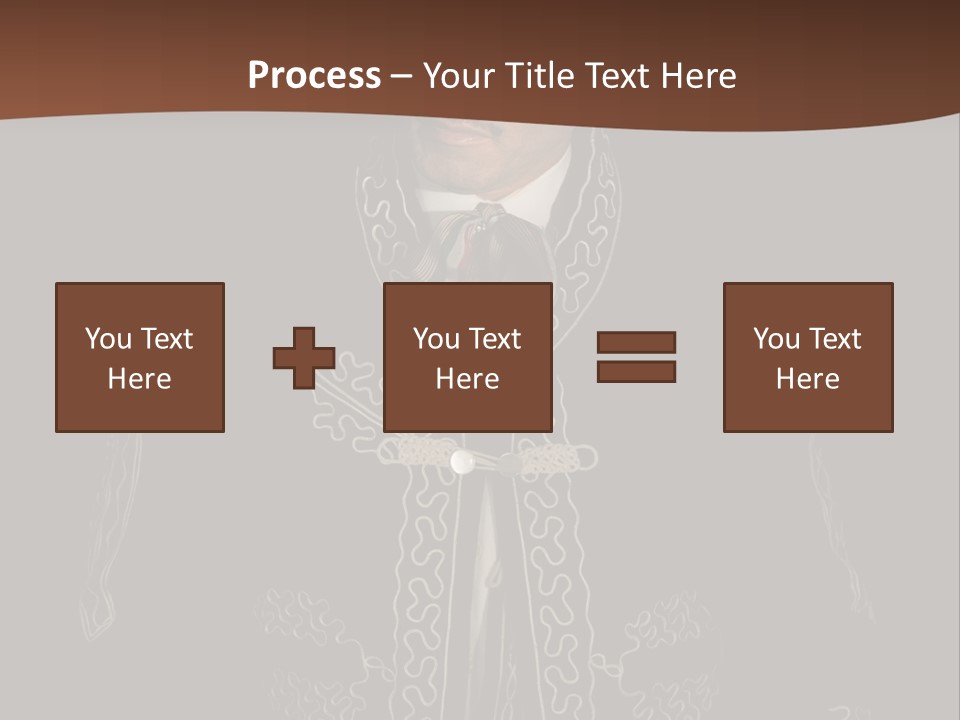 A Man Wearing A Sombrero Powerpoint Template PowerPoint Template