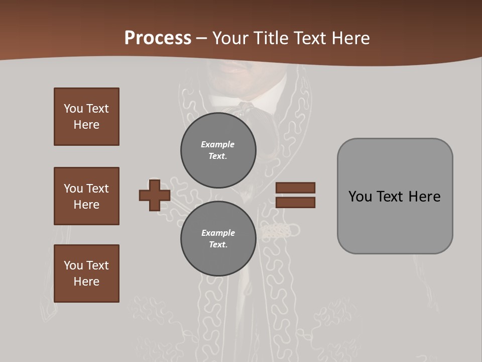 A Man Wearing A Sombrero Powerpoint Template PowerPoint Template
