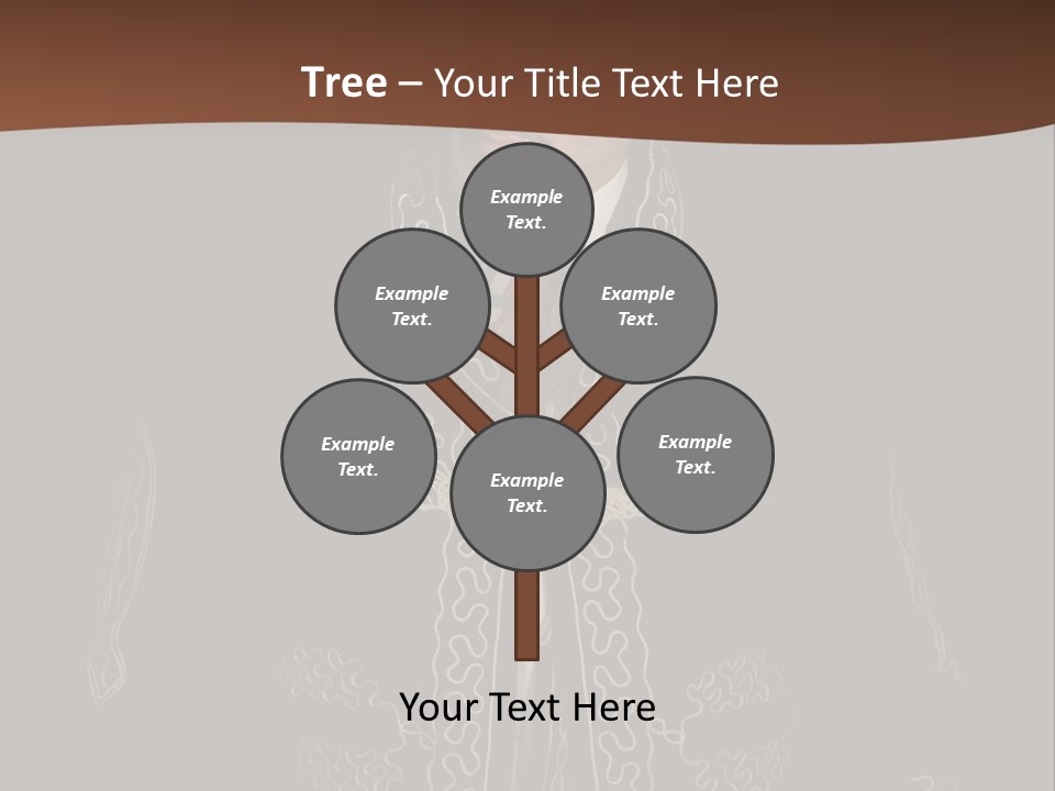 A Man Wearing A Sombrero Powerpoint Template PowerPoint Template