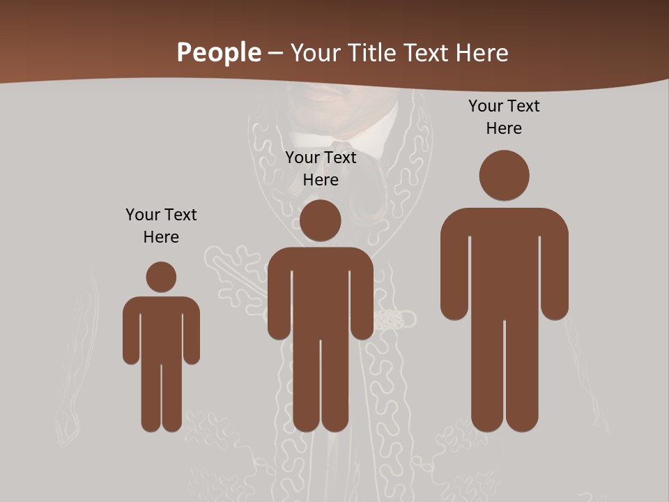 A Man Wearing A Sombrero Powerpoint Template PowerPoint Template