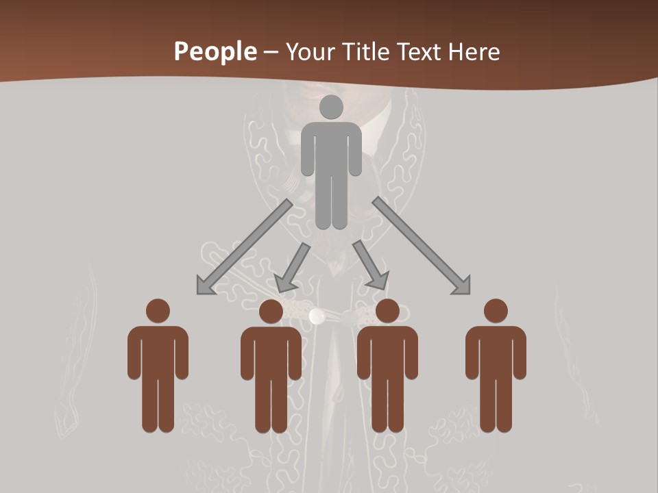 A Man Wearing A Sombrero Powerpoint Template PowerPoint Template