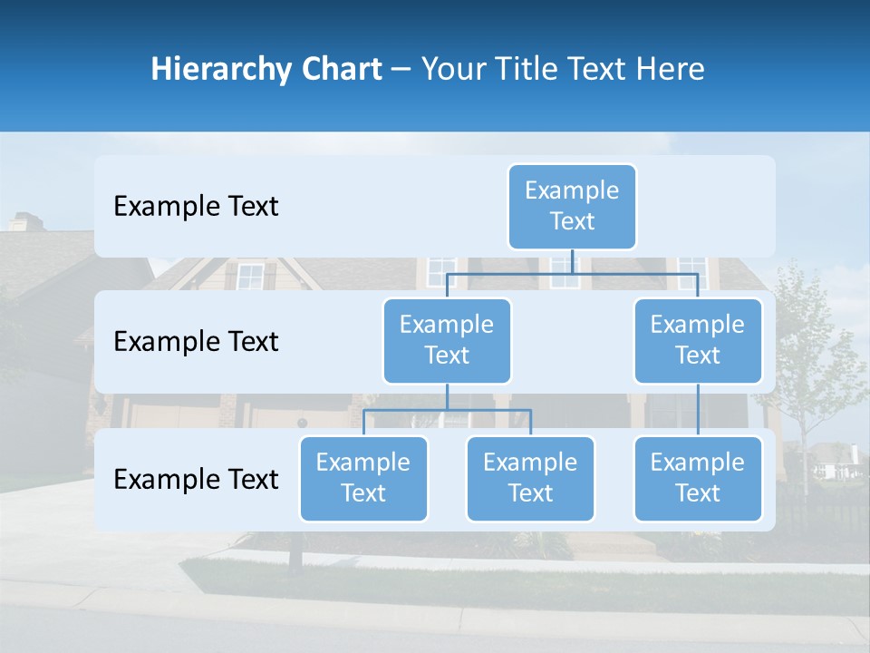 A House With A Gate And A Mailbox In Front Of It PowerPoint Template