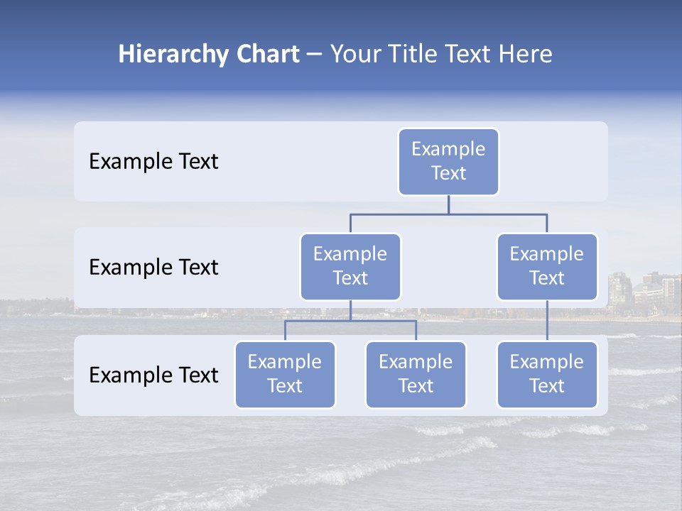 A Large Body Of Water With A City In The Background PowerPoint Template
