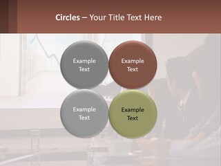 A Man Giving A Presentation To A Group Of People PowerPoint Template