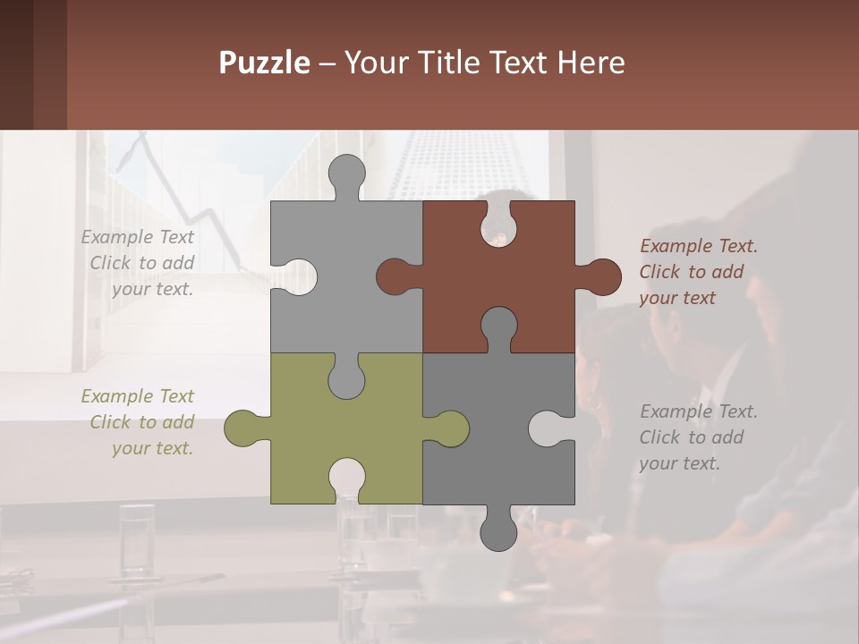 A Man Giving A Presentation To A Group Of People PowerPoint Template