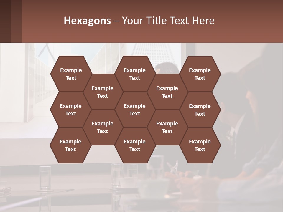 A Man Giving A Presentation To A Group Of People PowerPoint Template