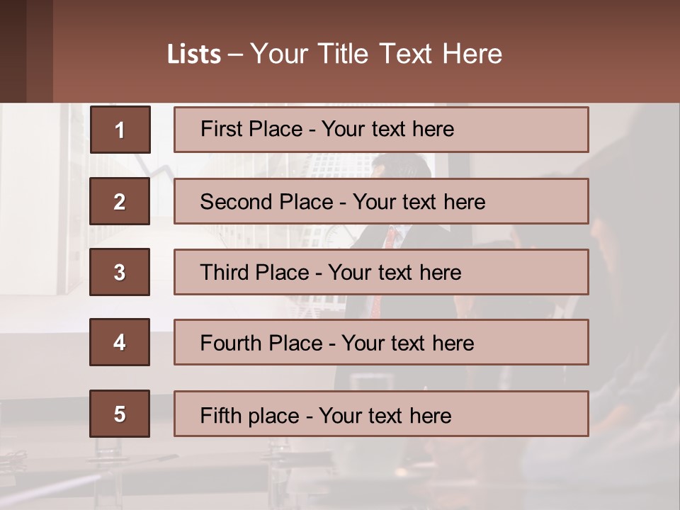 A Man Giving A Presentation To A Group Of People PowerPoint Template