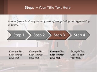 A Man Giving A Presentation To A Group Of People PowerPoint Template
