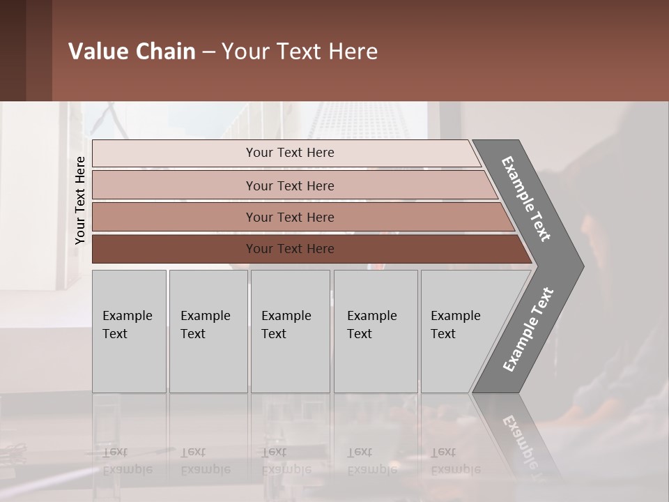 A Man Giving A Presentation To A Group Of People PowerPoint Template