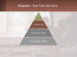 A Man Giving A Presentation To A Group Of People PowerPoint Template