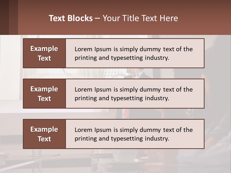 A Man Giving A Presentation To A Group Of People PowerPoint Template