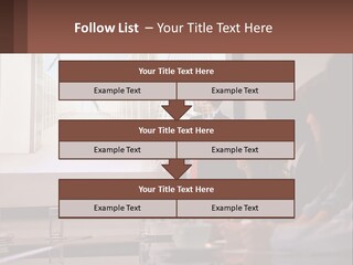 A Man Giving A Presentation To A Group Of People PowerPoint Template