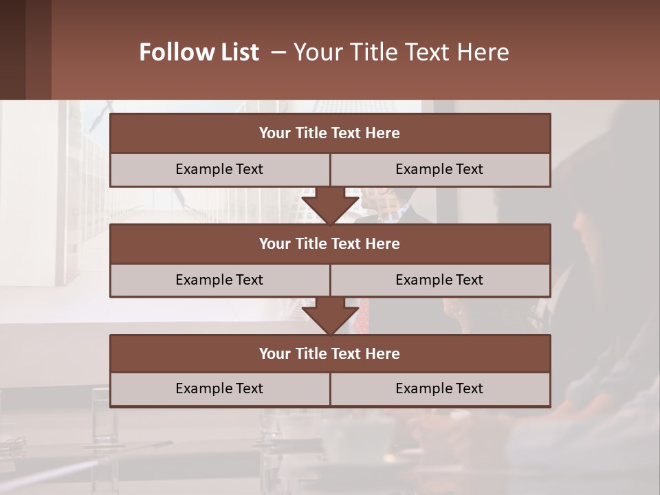 A Man Giving A Presentation To A Group Of People PowerPoint Template