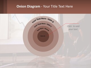 A Man Giving A Presentation To A Group Of People PowerPoint Template